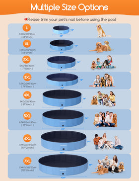 Meowant foldable dog pool in multi-use setup for baths and play.