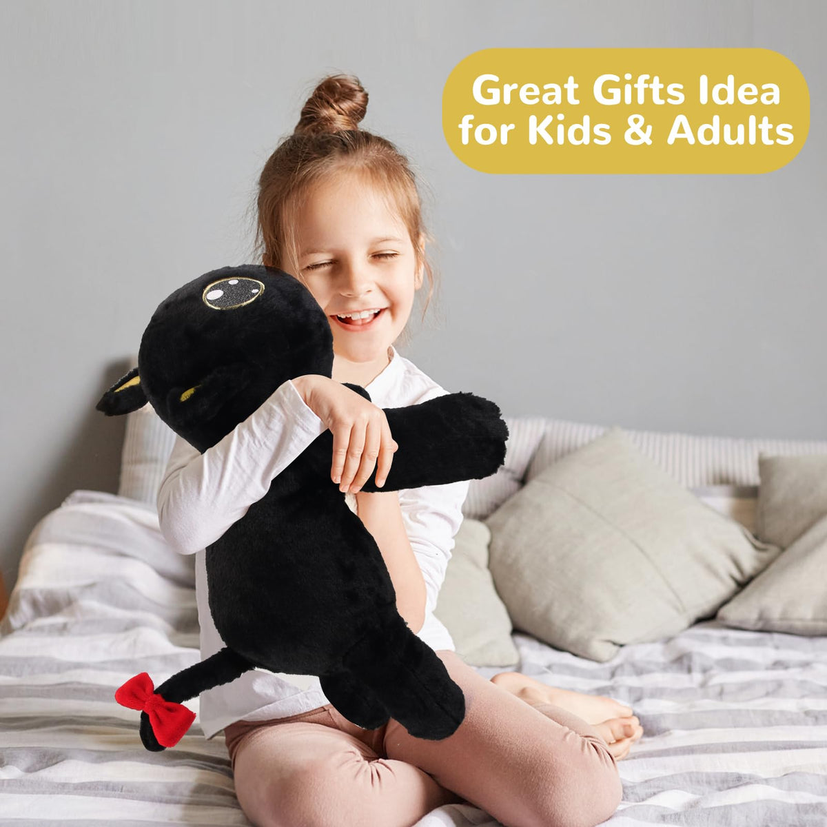 Meowtastic kid-friendly and adult-friendly plush for all ages.