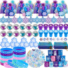Mepmela Frozen party favors pack ready for easy party prep.