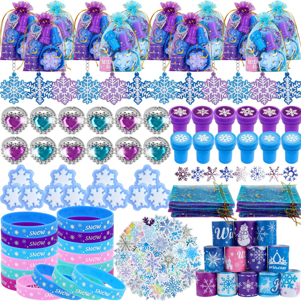 Mepmela Frozen party favors pack ready for easy party prep.