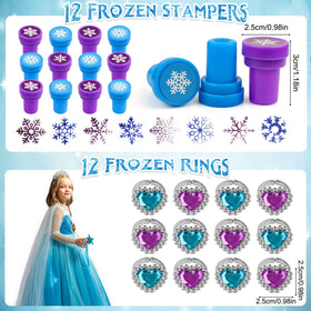 Mepmela Frozen snowflake squishies for tactile play.
