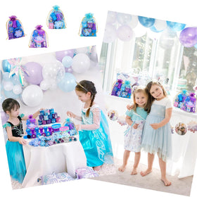 Mepmela Frozen stamps and stickers set for decorating goodie bags.