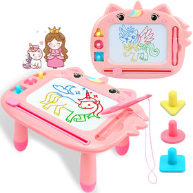 MERGUEZ sturdy legs provide a stable drawing surface for little artists.