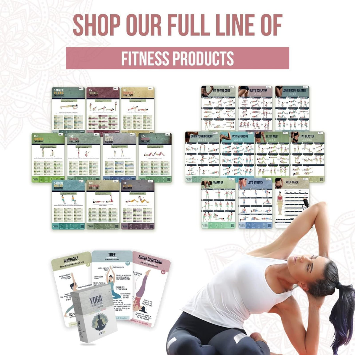 Merka Yoga Cards linked videos hint at guided progression
