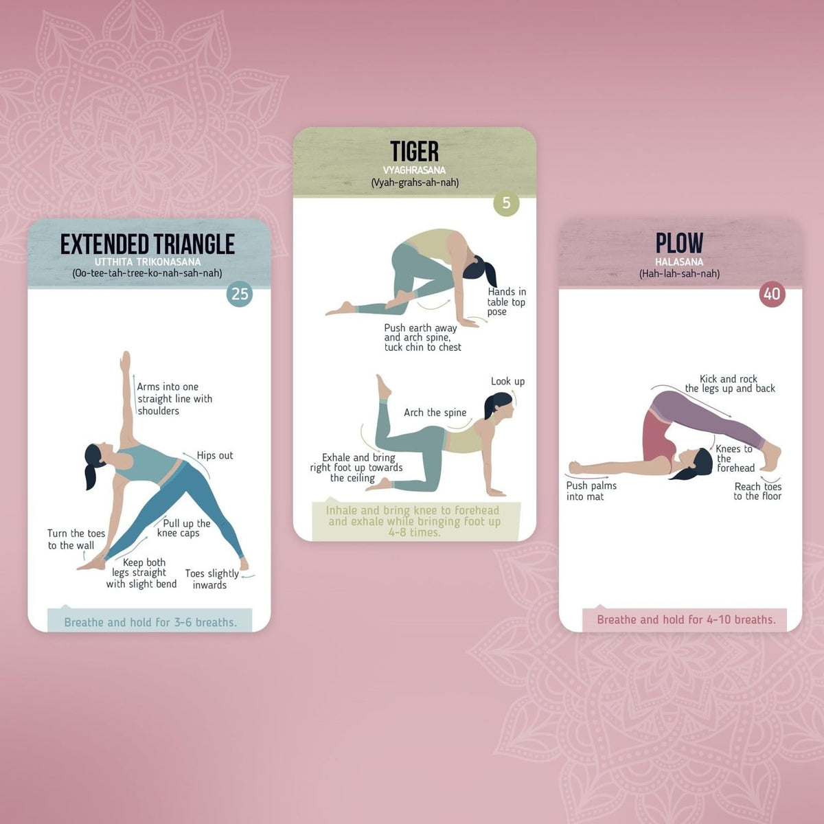 Merka Yoga Cards compact, portable design for on-the-go practice