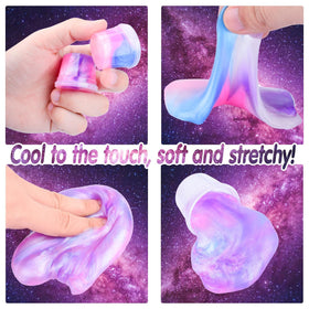 MermaidSlime bulk mini slime cups ready for group activities and celebrations