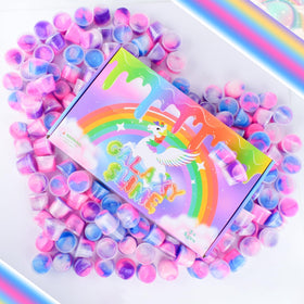 MermaidSlime double leak-proof packaging keeps slime fresh and ready to use