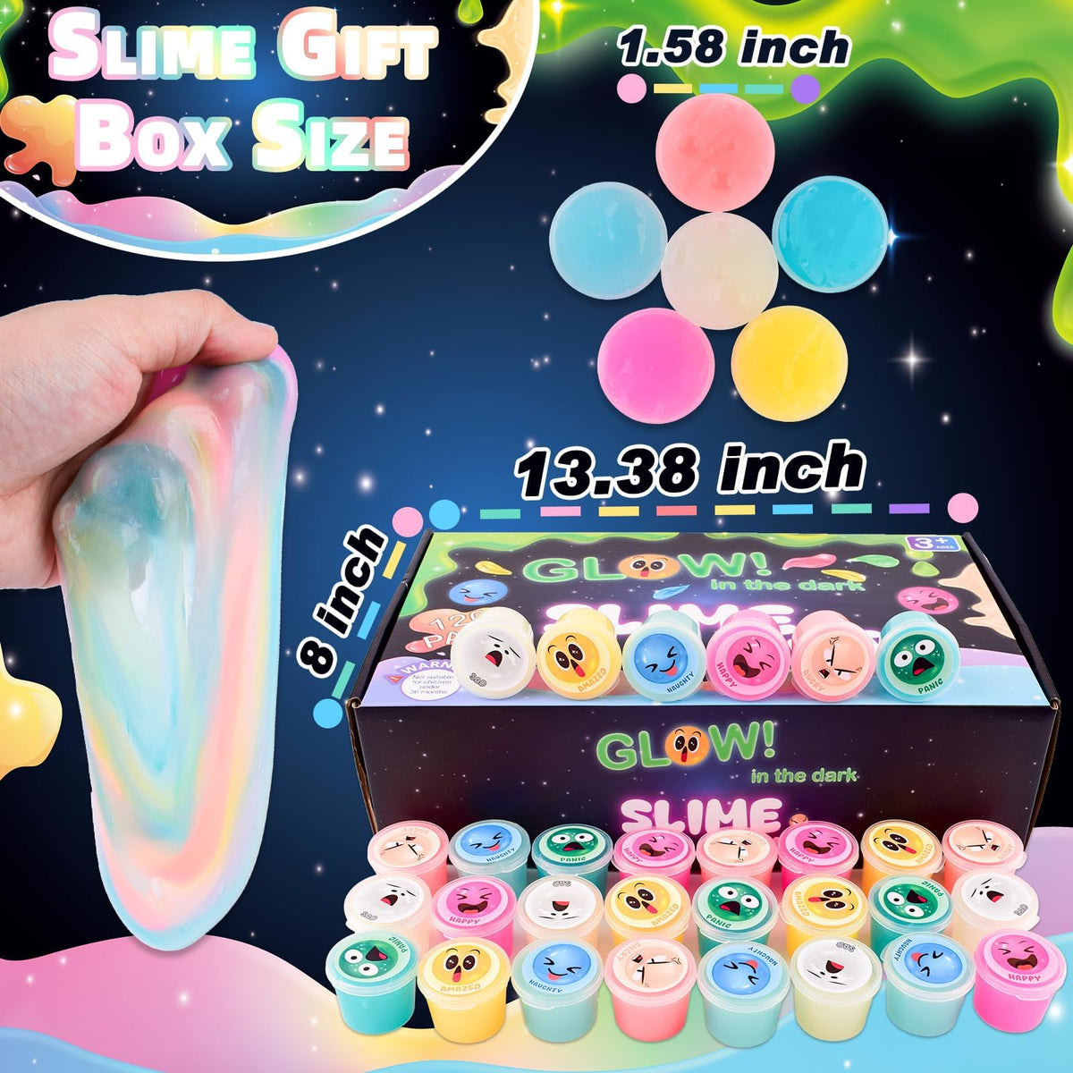 MERMAIDSLIME purple galaxy slime mood exploration and creative crafting