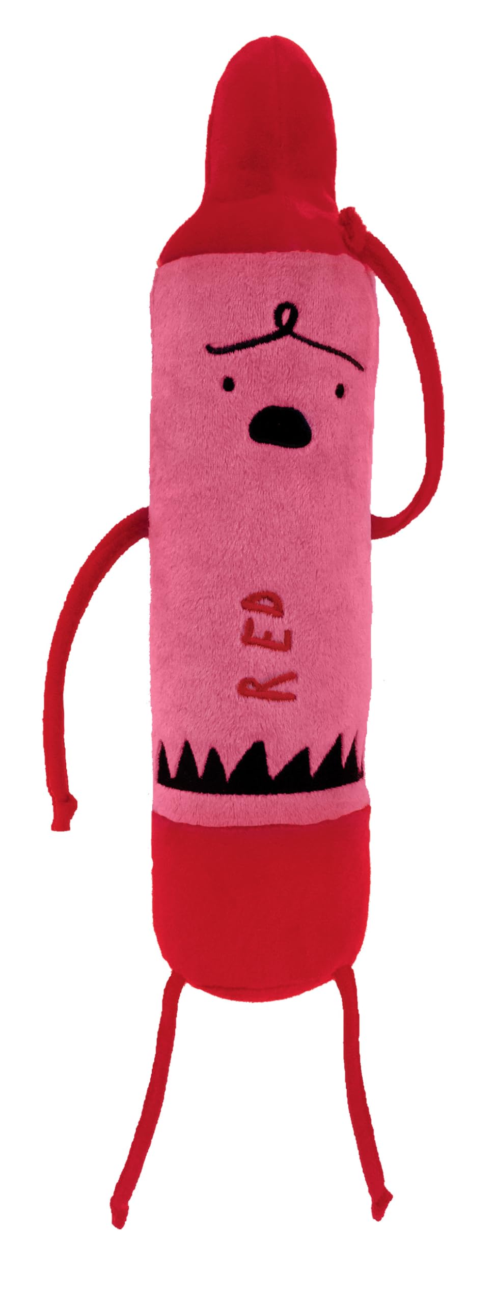 MerryMakers Day the Crayons Quit red plush crayon, cozy hug and desk-side companion.