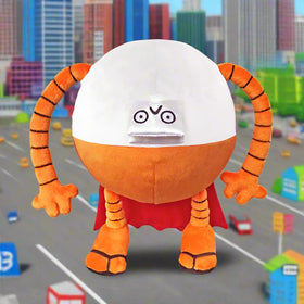 Back view of MerryMakers 80-HD plush, safe, durable toy for fans and collectors.