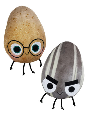 MerryMakers Good Egg Bad Seed Flip Doll side A with a bright smile for read-along fun.