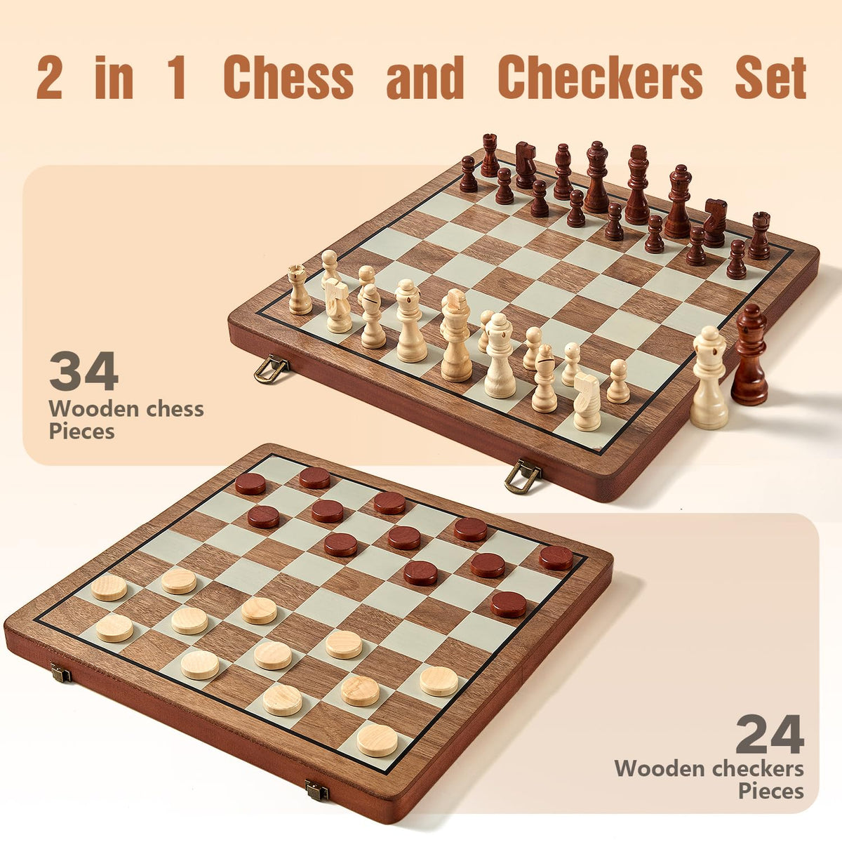 MerryPony includes two extra queens for longer games and strategy switches.