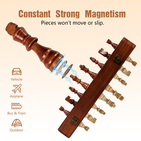 MerryPony foldable board doubles as storage, easy to carry and organize pieces.
