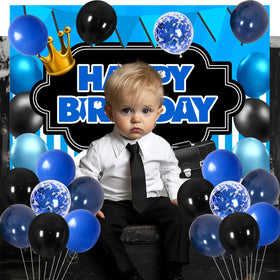 Merrystorm Boss Baby high chair banner enhances milestone moments.
