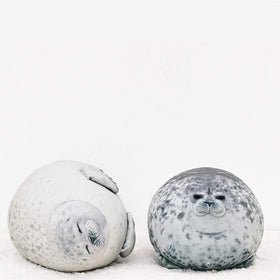 MerryXD seal pillow fabric detail showing soft, skin-friendly material