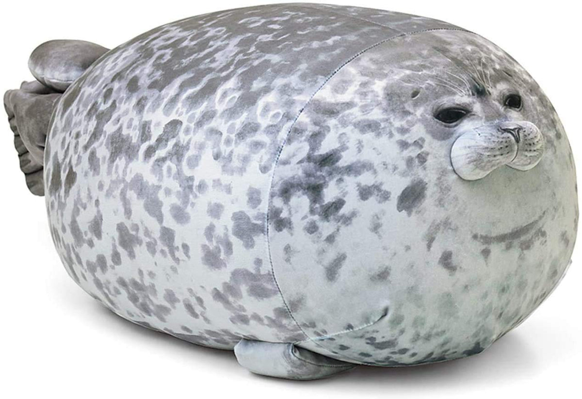 MerryXD Chubby Blob Seal Pillow front view for cozy comfort and décor