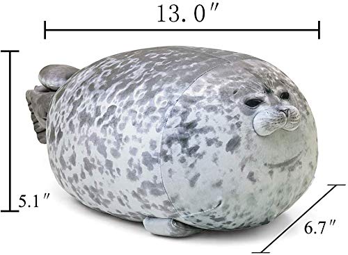 MerryXD Chubby Seal Pillow filling close-up showing plush comfort