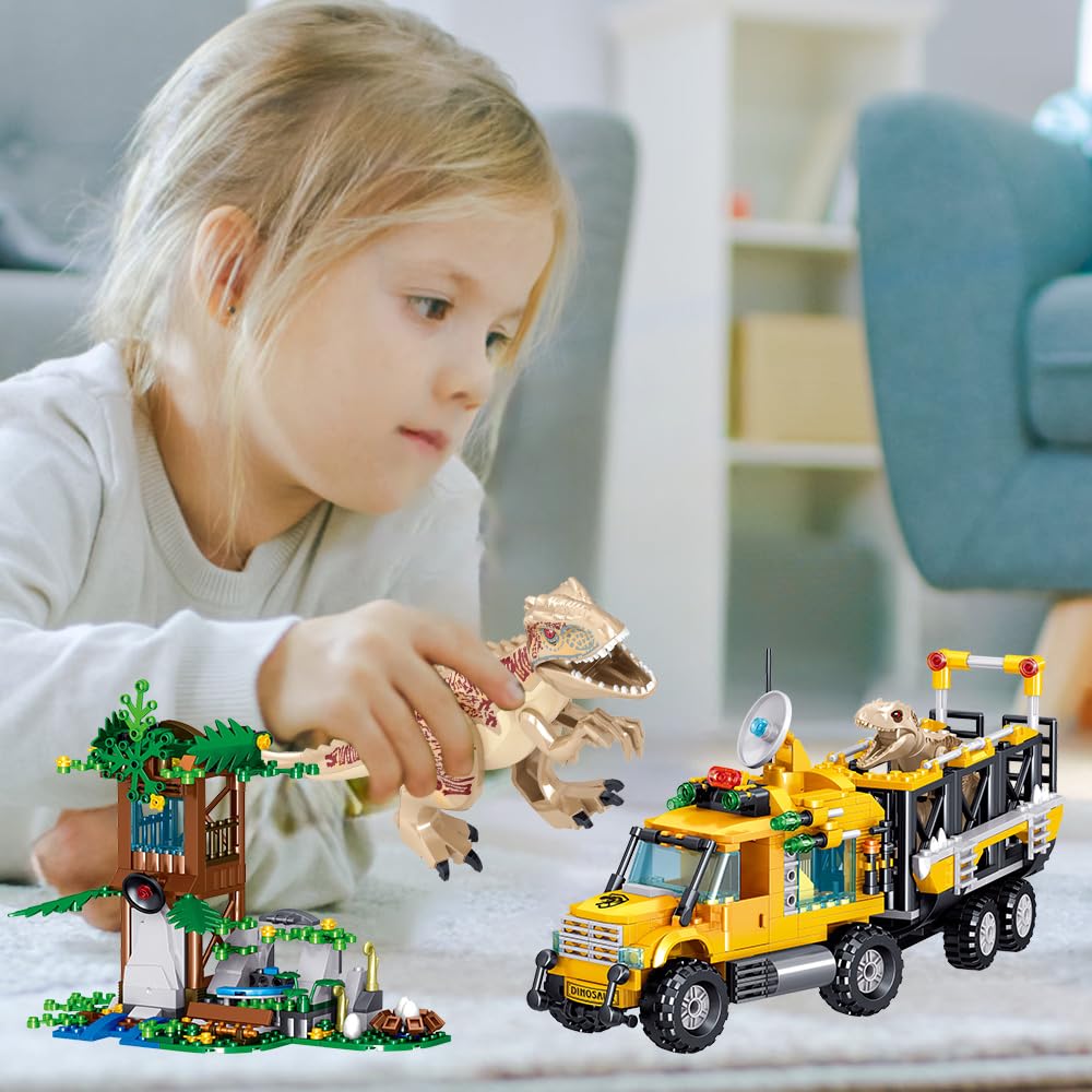Mesiondy dinosaurs-treehouse-watchtower: elevates exploration and storytelling during play.