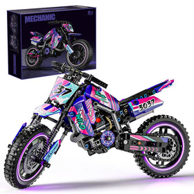 Mesiondy motorcycle model front view for eye-catching desk display.
