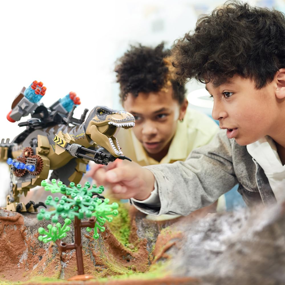 Mesiondy kids playing solo or with friends, building and imagining.