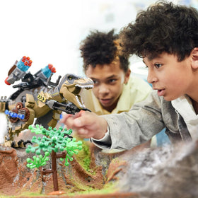 Mesiondy kids playing solo or with friends, building and imagining.