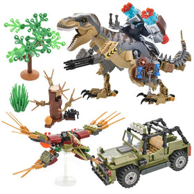 Mesiondy mechanical T-Rex dinosaur build for engaging, hands-on play.