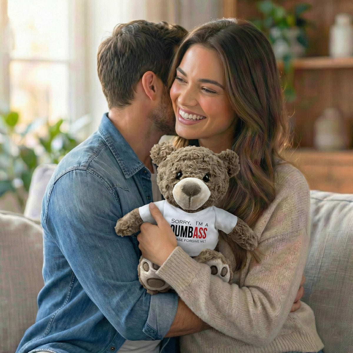 Messenger Bear soft plush fur close-up showing cozy comfort
