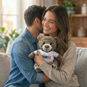 Messenger Bear soft plush fur close-up showing cozy comfort