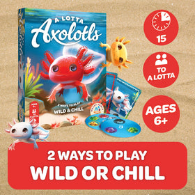 Messy Table Games A Lotta Axolotls wild-mode play shows simultaneous action and laughs