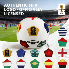 MESUCA plush ball features premium stitching for durable long-lasting use.