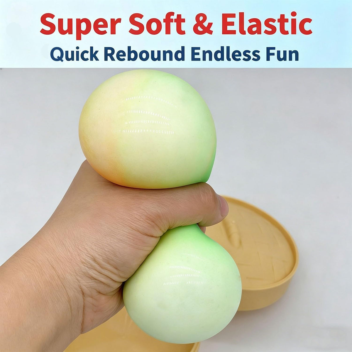 Met-edianger soft TPR rubber offers flexible, durable squeezes