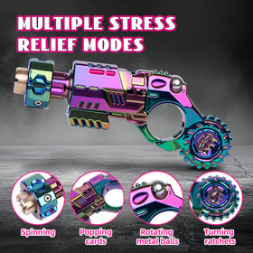 Generic metal fidget gun pocket edc size ideal for desk and commute