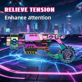 Generic metal fidget gun soft bullets enable safe indoor target play
