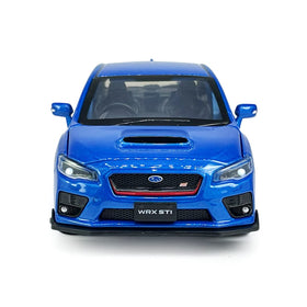 Metanyl 2016 Impreza WRX STI S207 blue diecast interior detail for immersive play