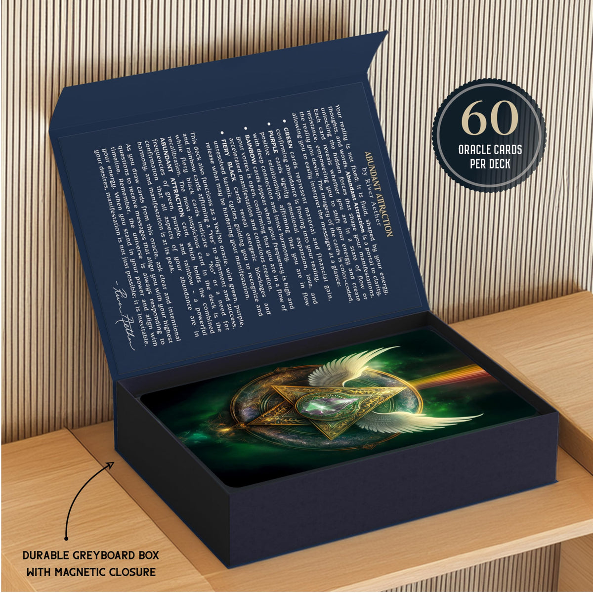 Metaphoracle Abundant Attraction green card hints at financial flow