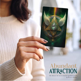 Metaphoracle Abundant Attraction shuffled deck ready for readings