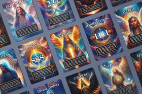 Card size of Metaphoracle Angel Signs matching standard tarot dimensions