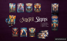 Shadow and light cards from Metaphoracle Angel Signs balance guidance with prompts