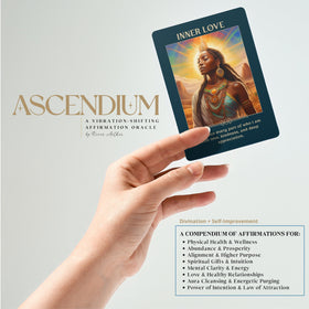 Metaphoracle Ascendium 77 affirmations for transformative intention