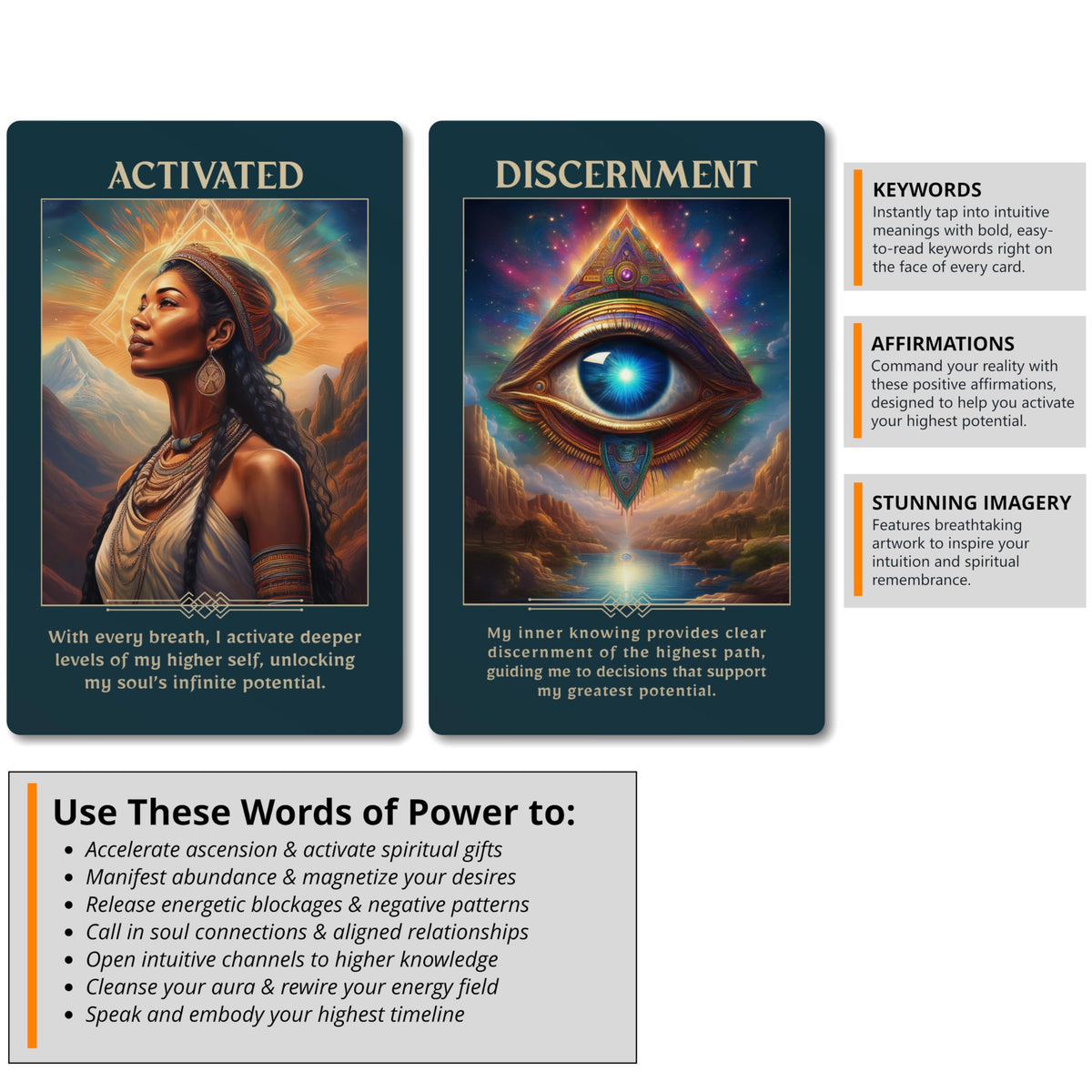 Metaphoracle Ascendium card artwork details enhance reading sessions