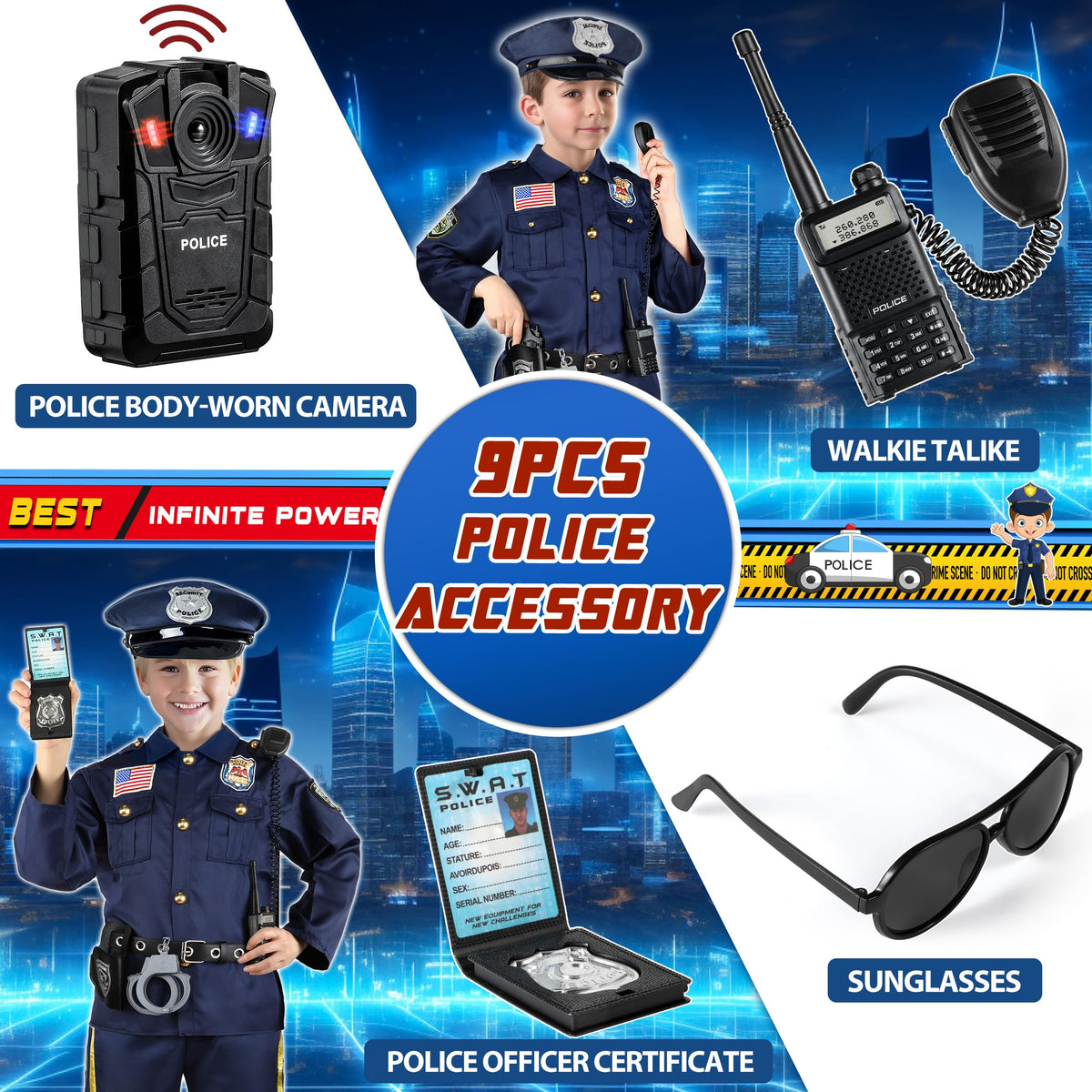 Metemot officer certificate prop to showcase pretend achievements