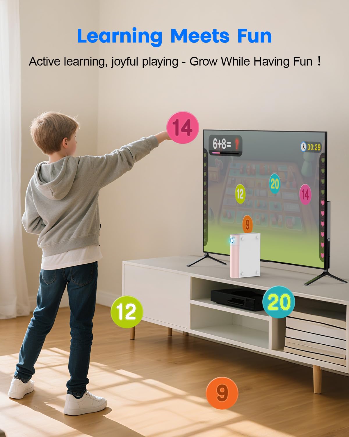 MetFut AR Motion Console privacy camera provides family-safe play