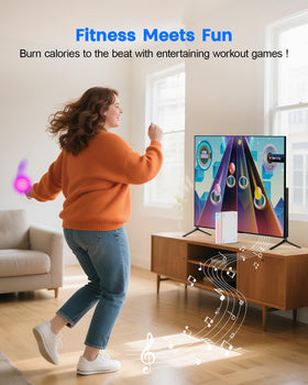 MetFut AR Motion Console puzzle and classics mode on screen