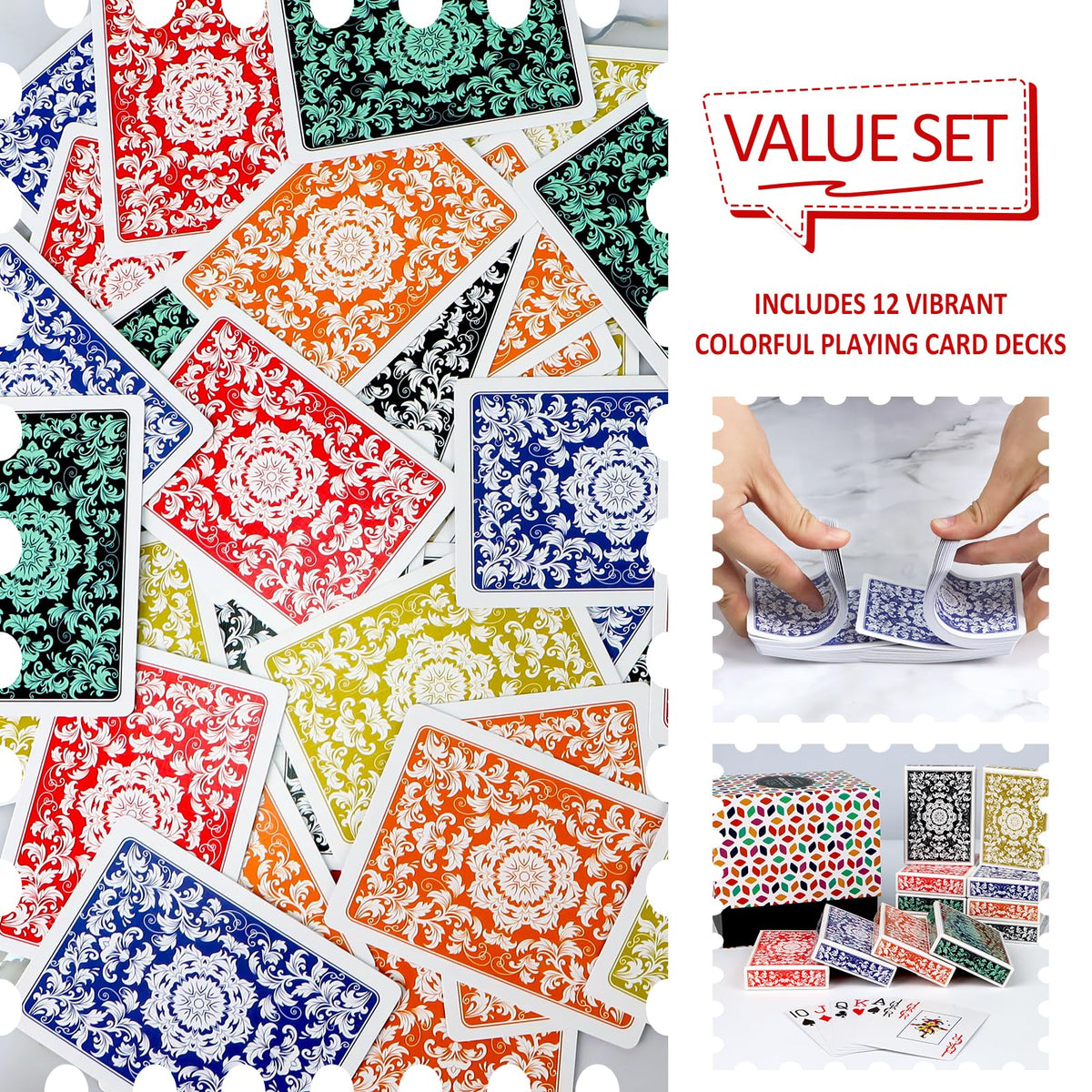 Metsyth blue-core paper playing cards built for lasting durability and flexible handling