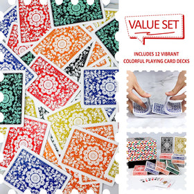 Metsyth blue-core paper playing cards built for lasting durability and flexible handling