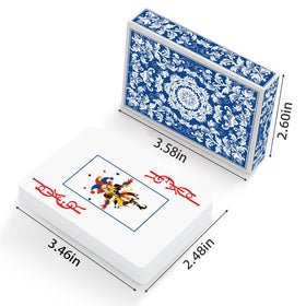 Metsyth large-print playing cards for seniors, easy-to-read numbers and letters