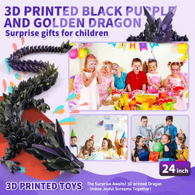 Meturebear PLA material keeps the dragon safe and odorless.