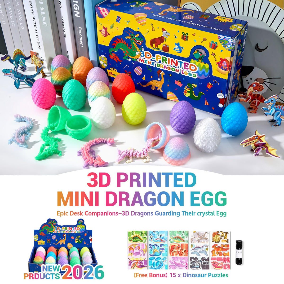 Meturebear 3D printed Easter egg set encourages sharing during hunts.