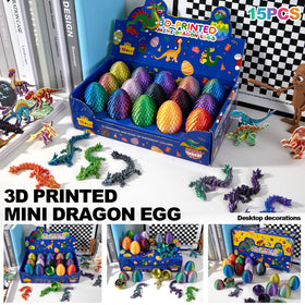 meturebear articulated dragon with movable joints for imaginative play
