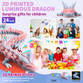 Meturebear PLA dragon is eco-friendly and safe for indoor display.